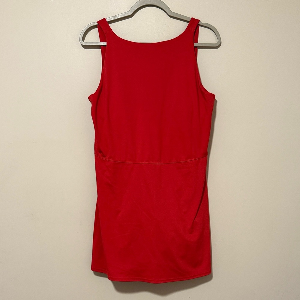 LIKE NEW Red High Neck All in Motion Activewear Dress - Picture 3 of 10